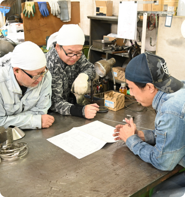 1点から量産まで柔軟に対応